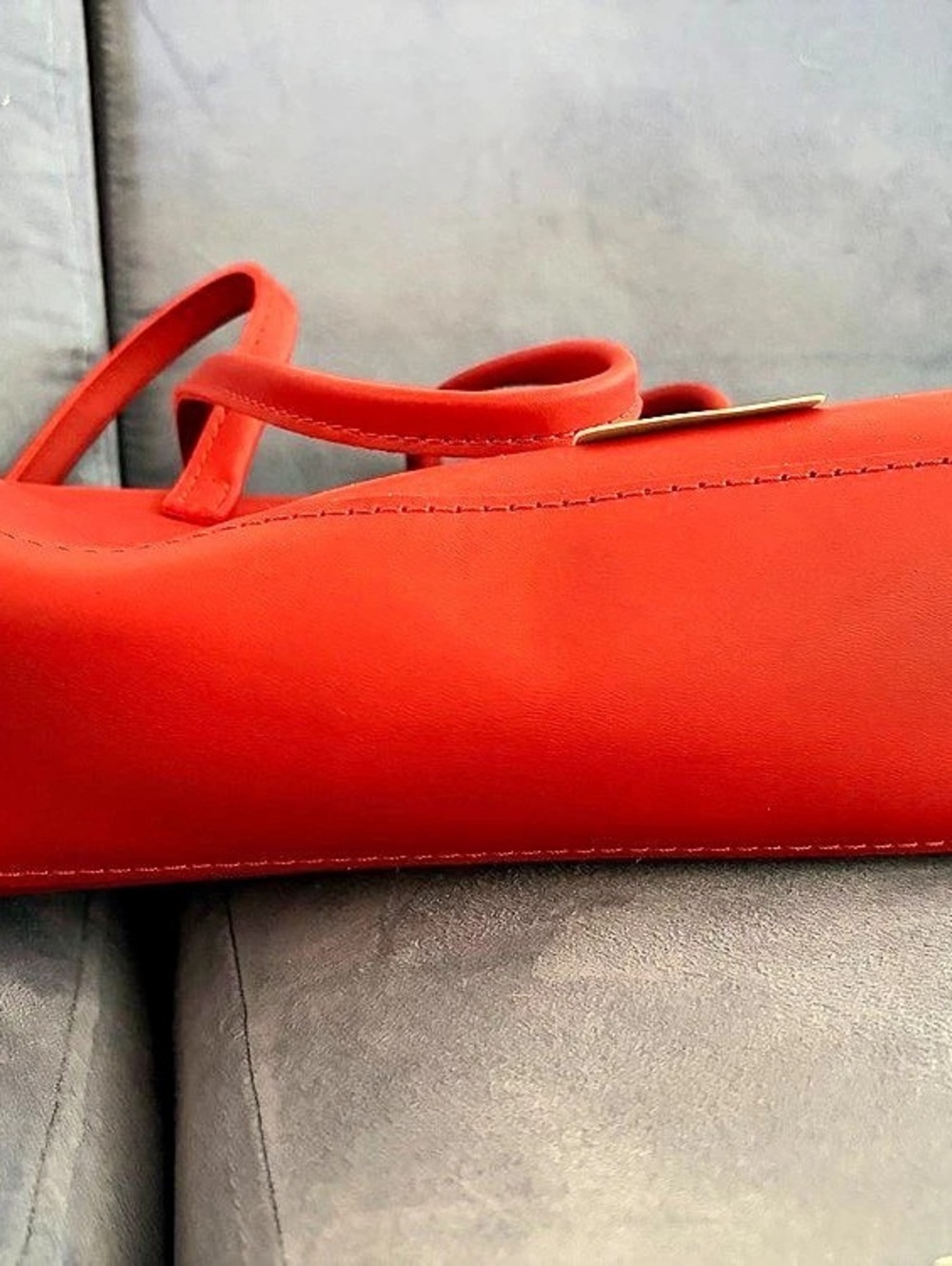 Portland Leather Amelie Bag in Ruby NWT - Picture 3 of 4